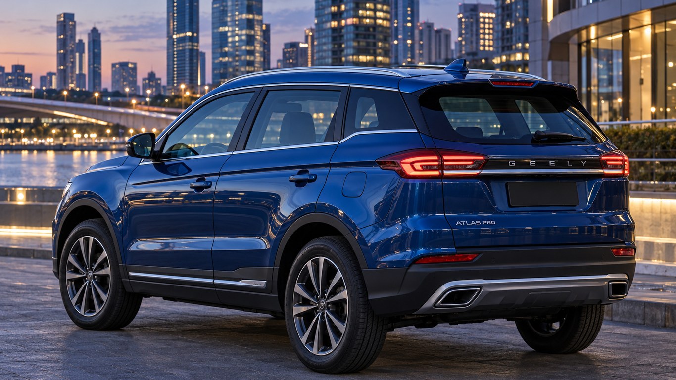 Geely Atlas Pro — городской кроссовер