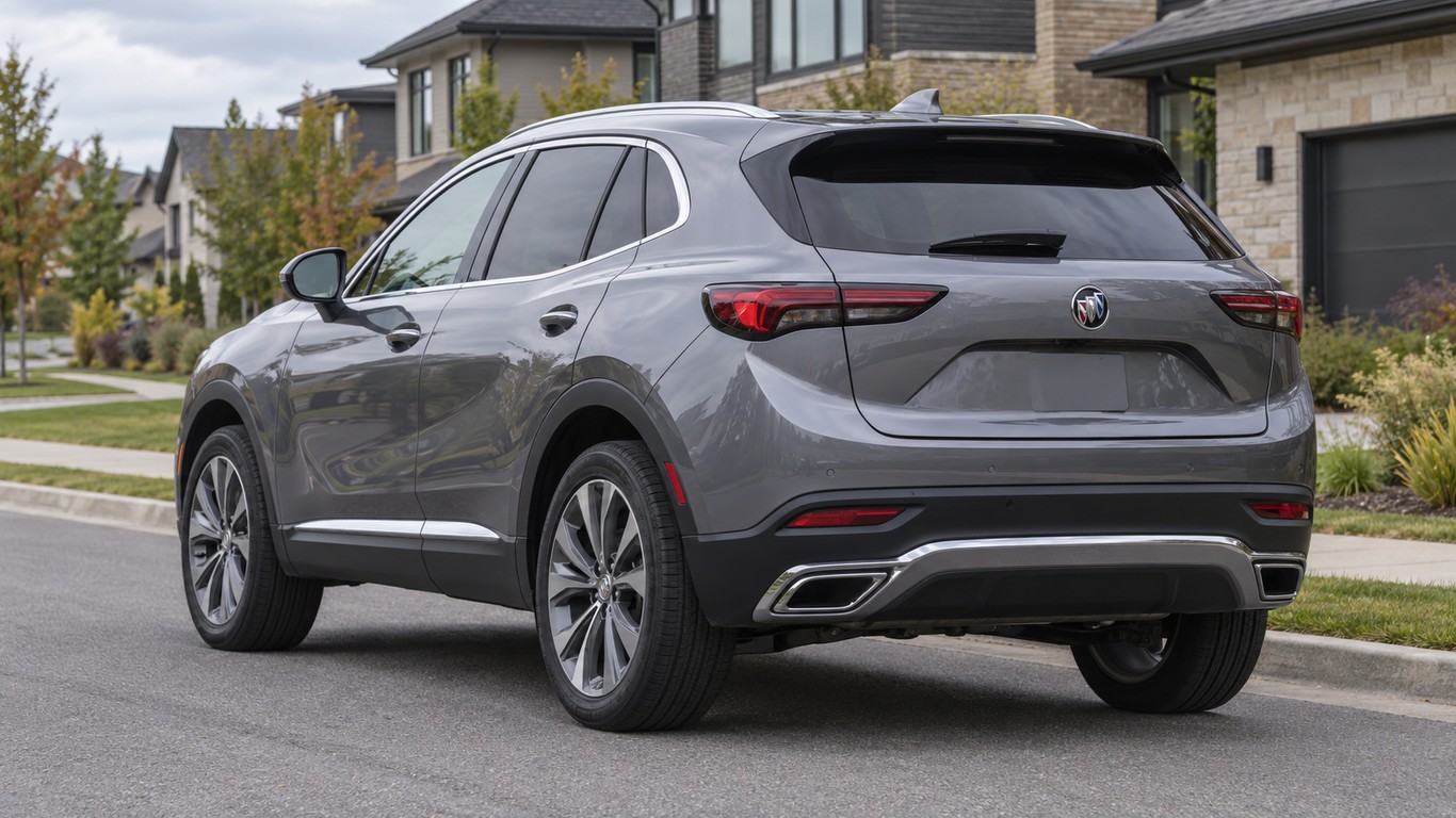 Buick Envision 2021–2023 на жилой улице
