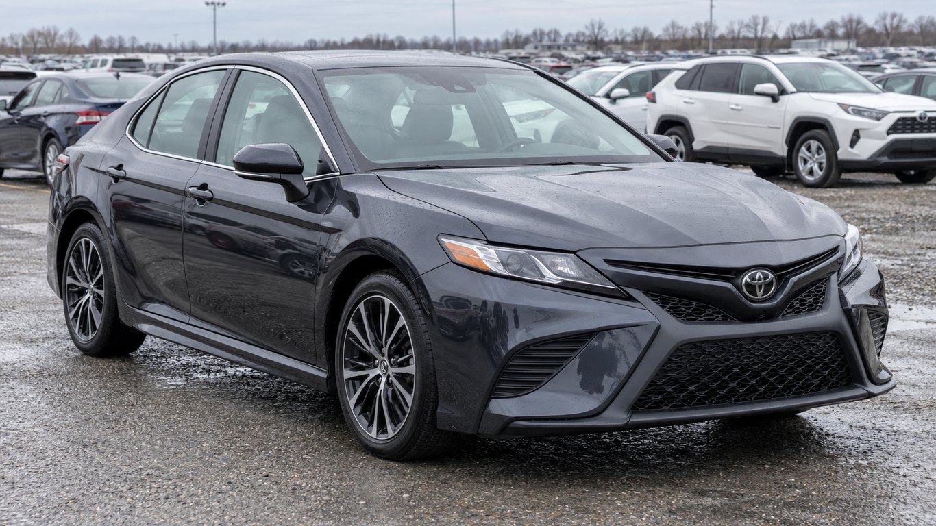 Toyota Camry 2018–2023 на площадке американского автоаукциона