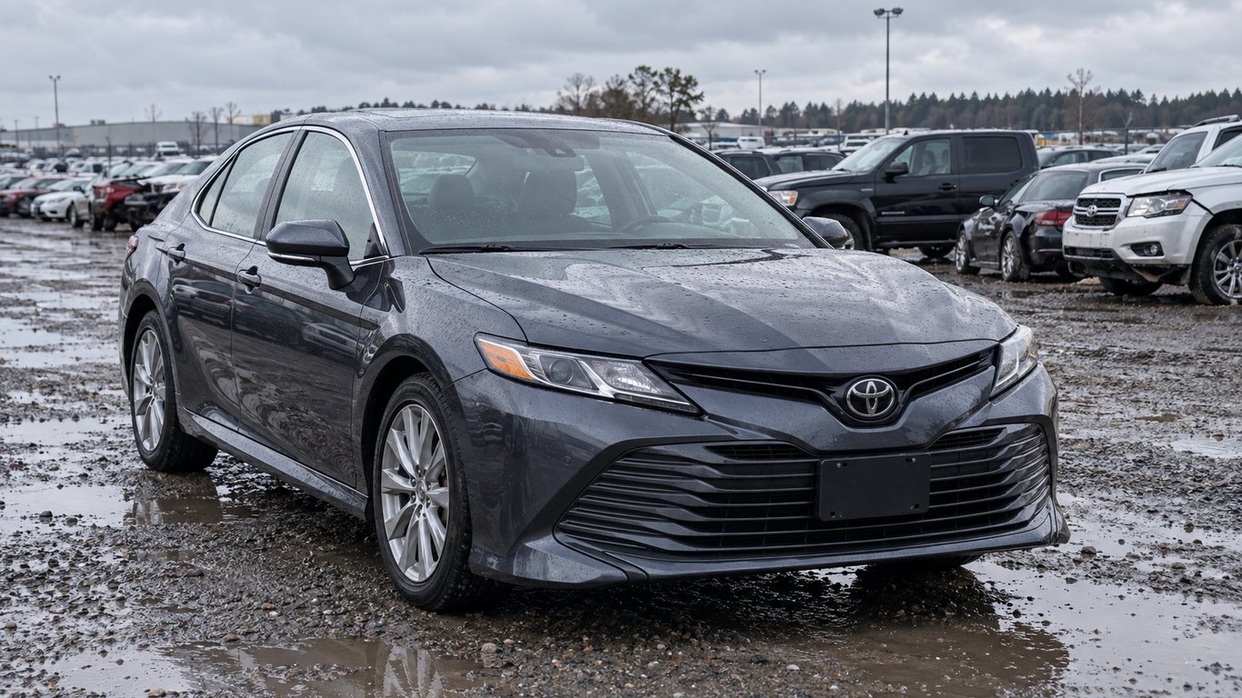 Toyota Camry на площадке американского автоаукциона