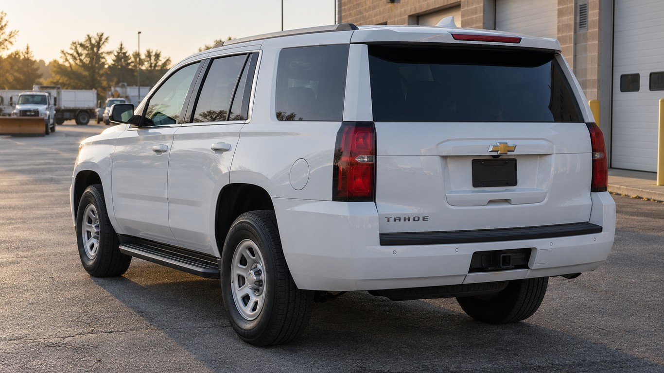 Chevrolet Tahoe из государственного автопарка на аукционной площадке