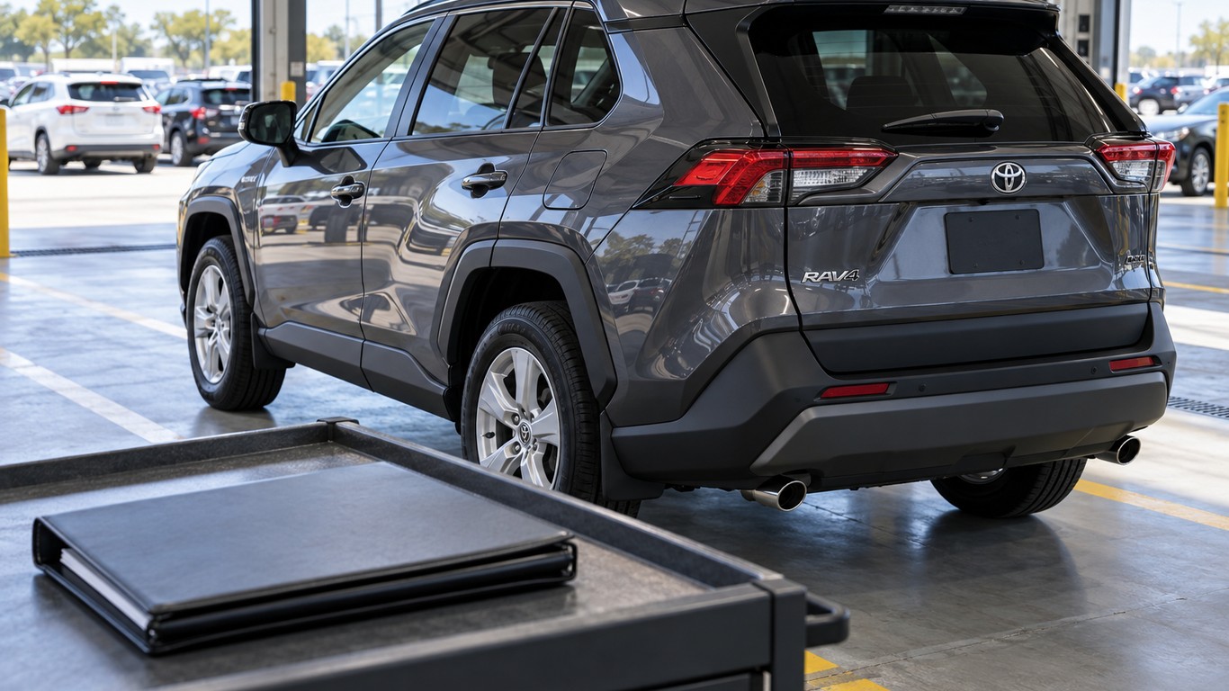 Toyota RAV4 и проверка документов автомобиля перед покупкой на IAAI