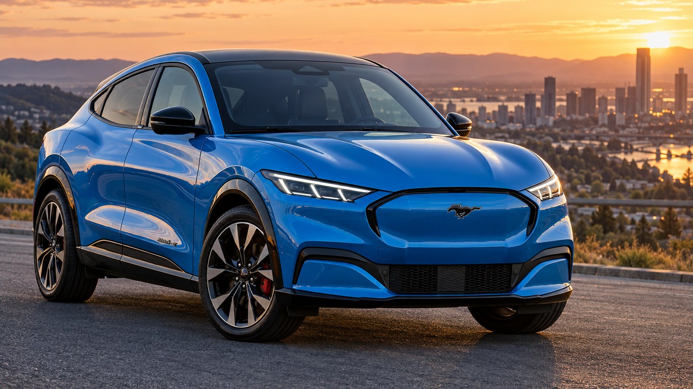 Ford Mustang Mach-E — электрический кроссовер из США