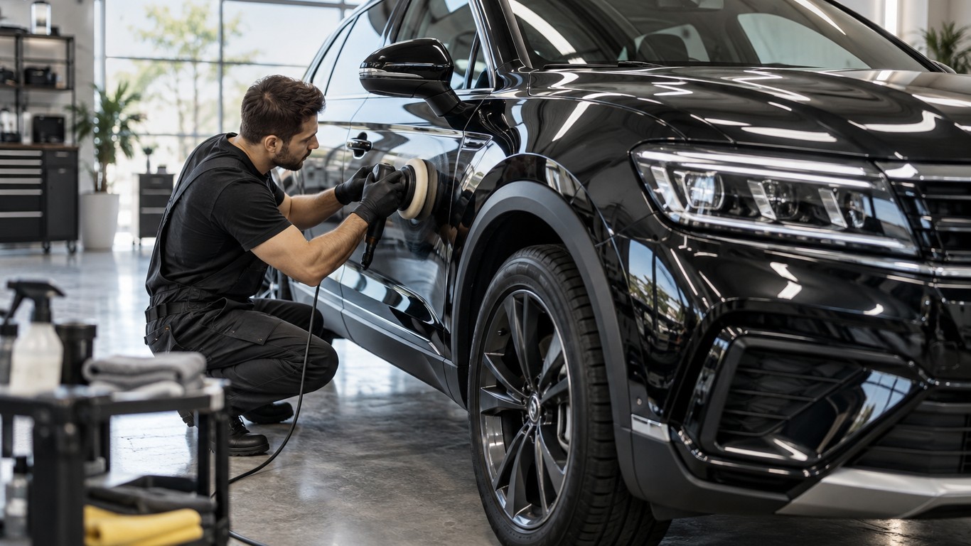 Полировка автомобиля и подготовка кузова к продаже