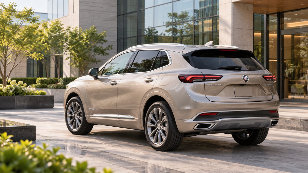 Buick Envision возле бизнес-центра