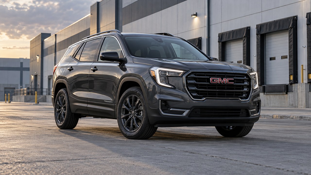 GMC Terrain возле логистического центра